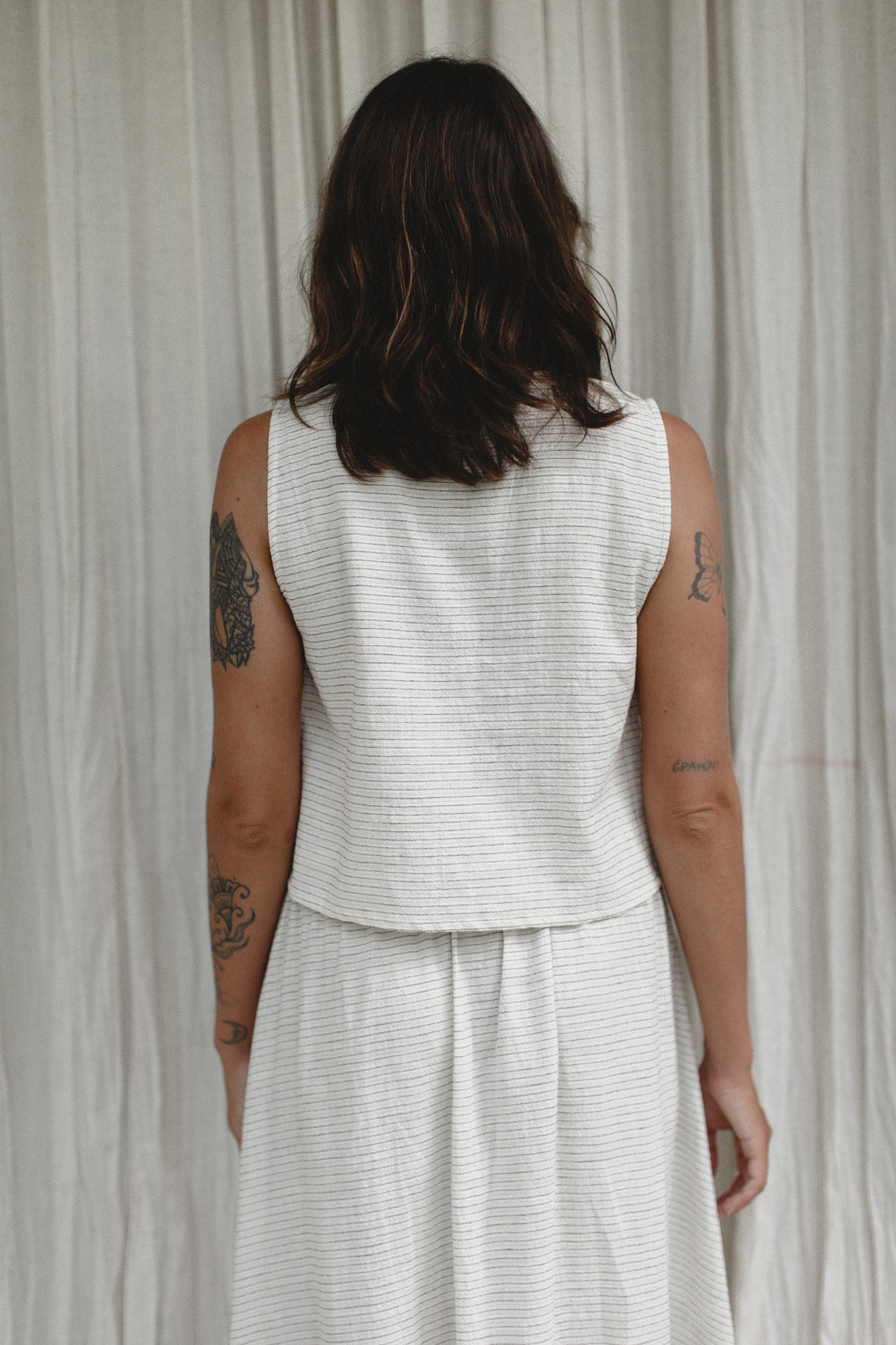 CAMILA STRIPE Waistcoat